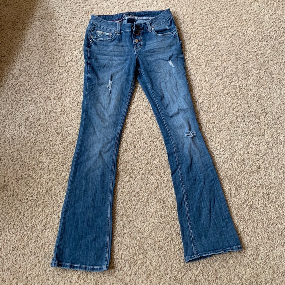 Amethyst boot cut jeans